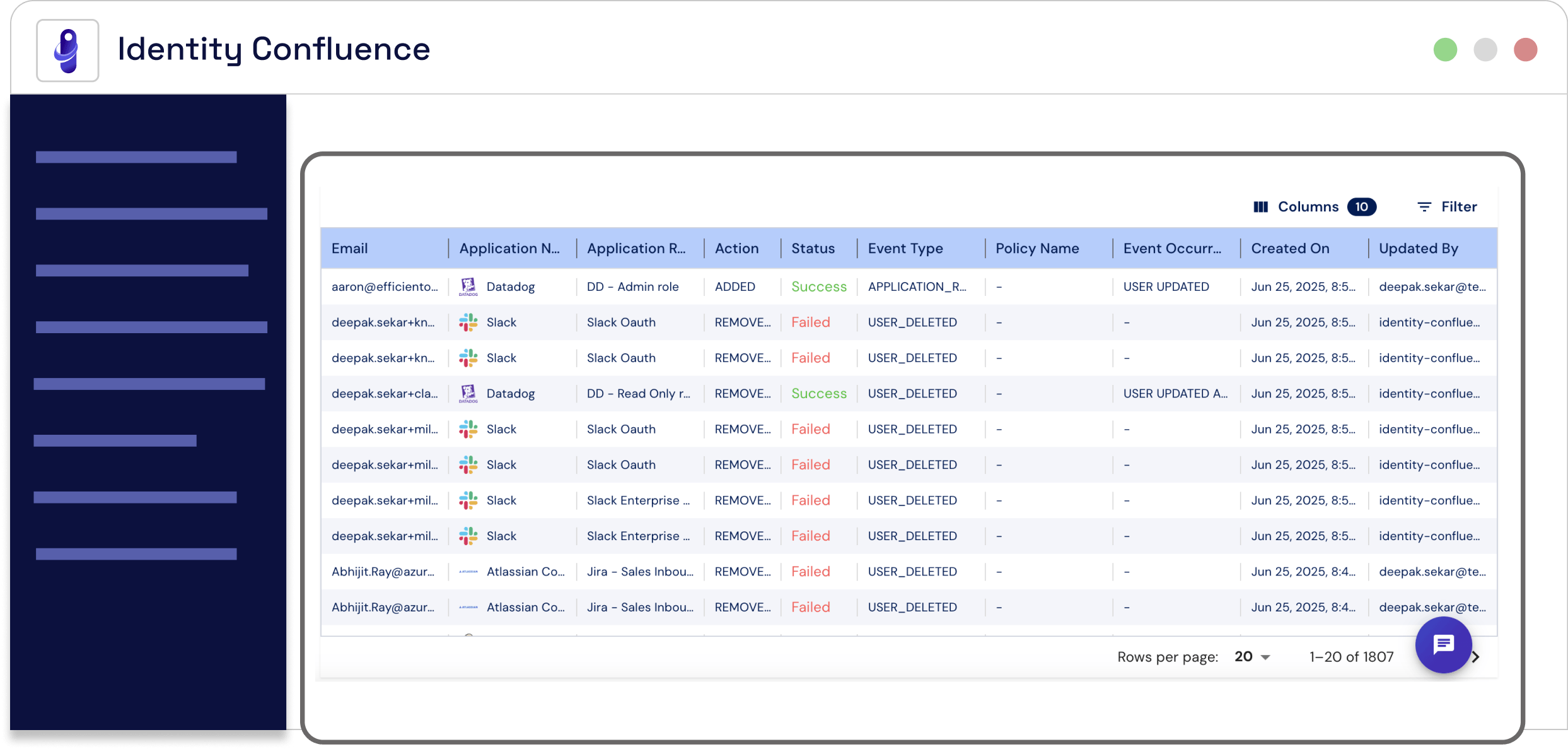 Audit Trails and Logging