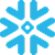 Snowflake logo